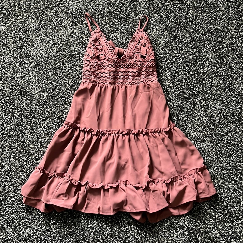 Shein back tie dress size large
